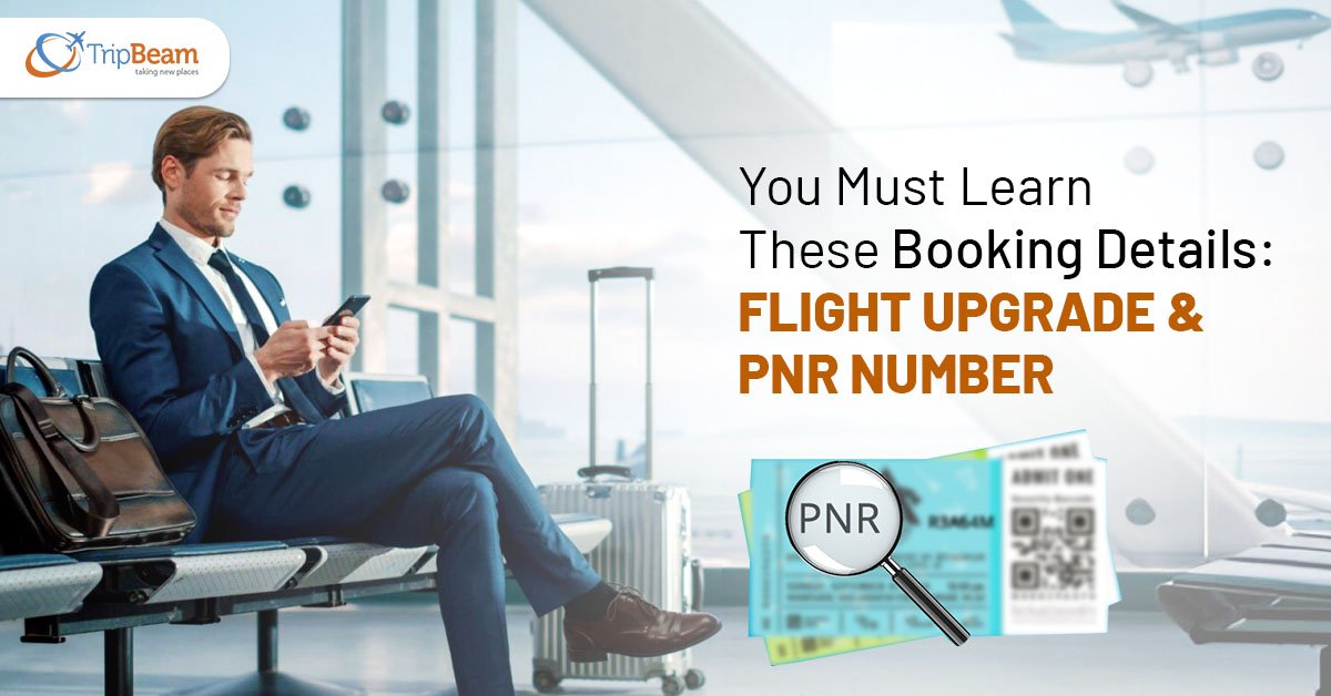 You Must Learn These Booking Details: Flight Upgrade & PNR Number